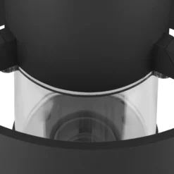 SLV Photoni 45 lámpara sobremuro, negra, aluminio, altura 45 cm