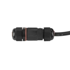 SLV Photoni 45 lámpara sobremuro, negra, aluminio, altura 45 cm
