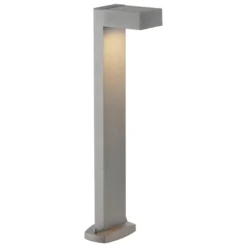 SLV Quadrasyl 75 - Bolardo luminoso, gris