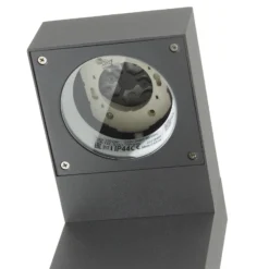 SLV Quadrasyl 75 - Bolardo luminoso, antracita