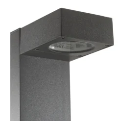 SLV Quadrasyl 75 - Bolardo luminoso, antracita