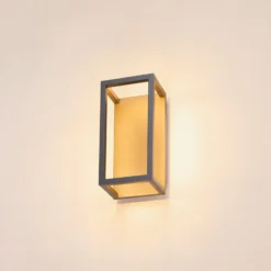 SLV Quadrulo Aplique para exterior indirecto LED antracita