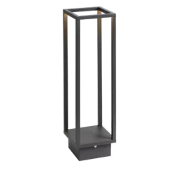 SLV Quadrulo Bolardo luminoso LED, antracita