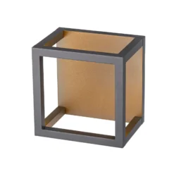 SLV Quadrulo LED lámpara de techo para exterior indir. antracita