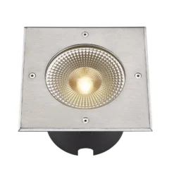 SLV Rocci 200 LED lámpara de suelo empotrable cuadrada 20cm