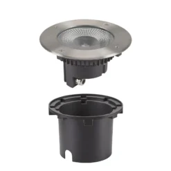 SLV Rocci 200 Lámpara de suelo empotrable LED redonda Ø 20cm