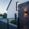 SLV Rusty aplique LED de exterior up/down cuadrado