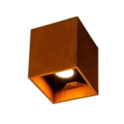 SLV Rusty aplique LED de exterior up/down cuadrado