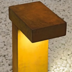 SLV Rusty Pathlight - baliza marrón óxido