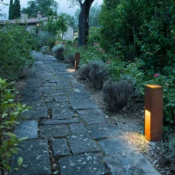 SLV Rusty Slot 50 Baliza LED, altura 50 cm
