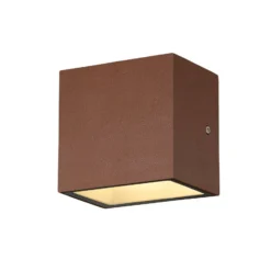 SLV Sitra Aplique LED para exterior down, óxido