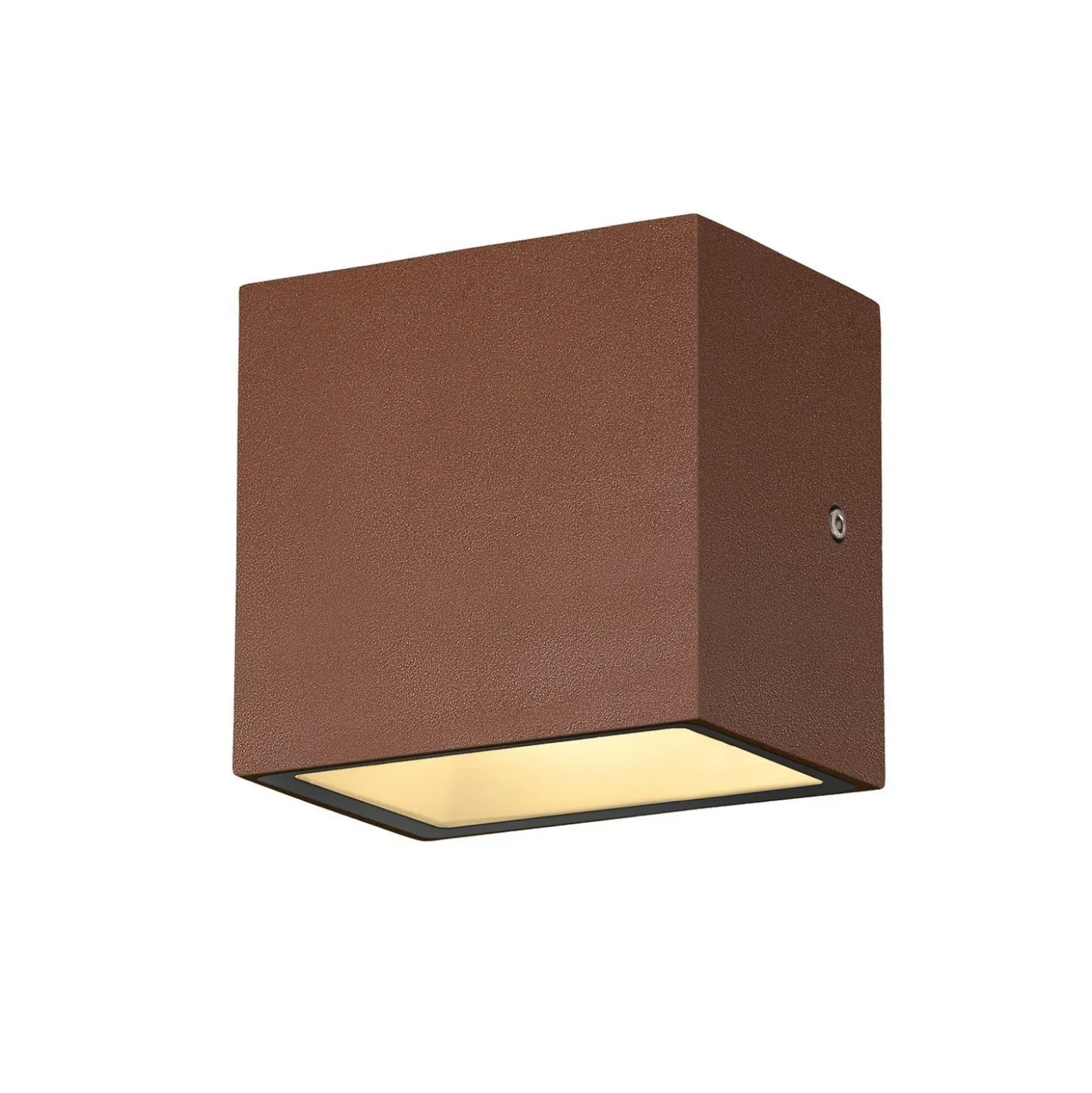 SLV Sitra Aplique LED para exterior down, óxido