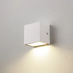 SLV Sitra Aplique LED para exterior down, blanco