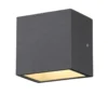 SLV Sitra Aplique LED para exterior down antracita