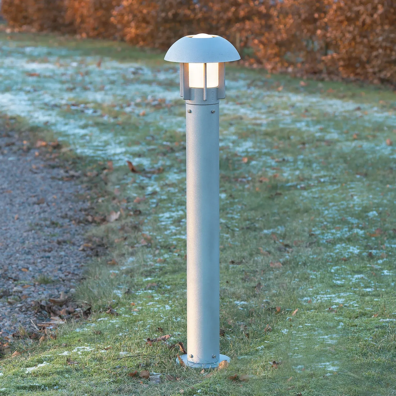 Sobremuro Heimdal de aluminio, gris plateado