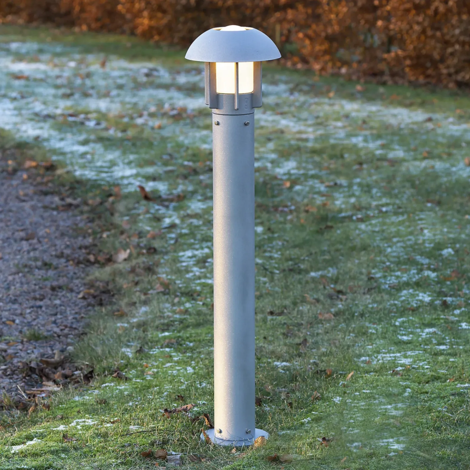 Sobremuro Heimdal de aluminio, gris plateado