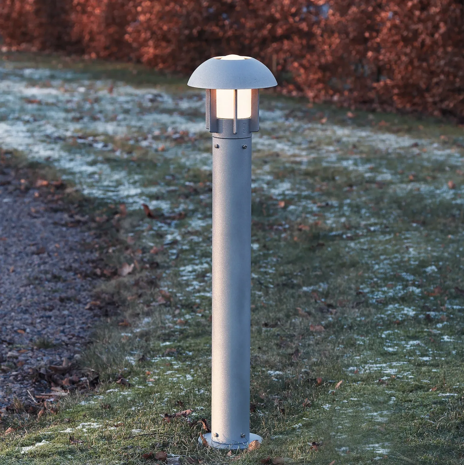 Sobremuro Heimdal de aluminio, gris plateado