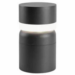 Sobremuro LED Sete, gris oscuro