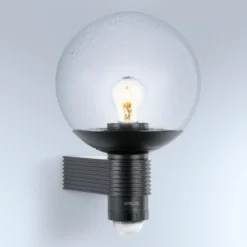 STEINEL aplique de exterior L 400 S, negro