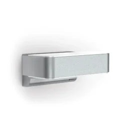 STEINEL Aplique LED para exterior L 810 SC, sensor, plata