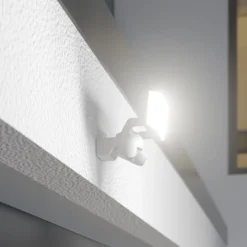 STEINEL Foco LED para exteriores XLED Protect S, sensor, blanco