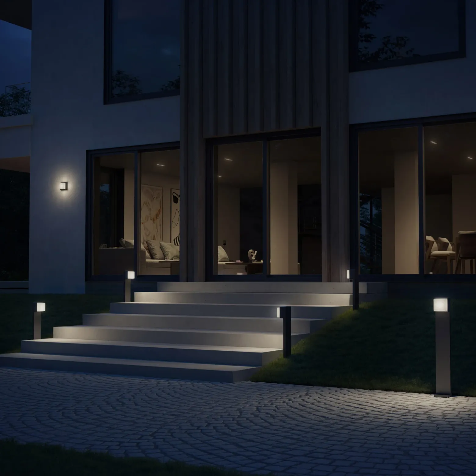 STEINEL GL 85 C 600 bolardo luminoso movimiento