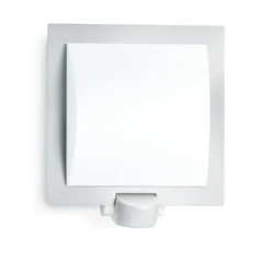 STEINEL L 20 S Aplique de exterior con sensor, acero inoxidable