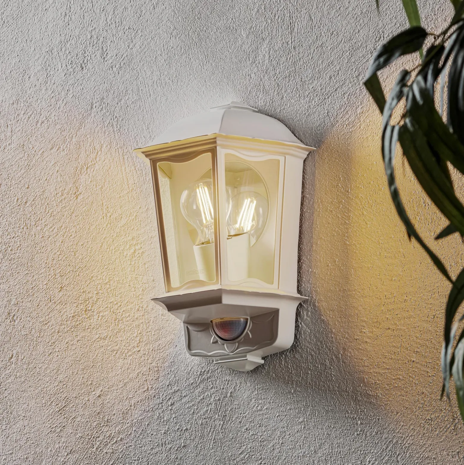 STEINEL L 190 S aplique de exterior sensor, blanco