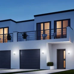 STEINEL L 585 S aplique exterior, sensor, blanco