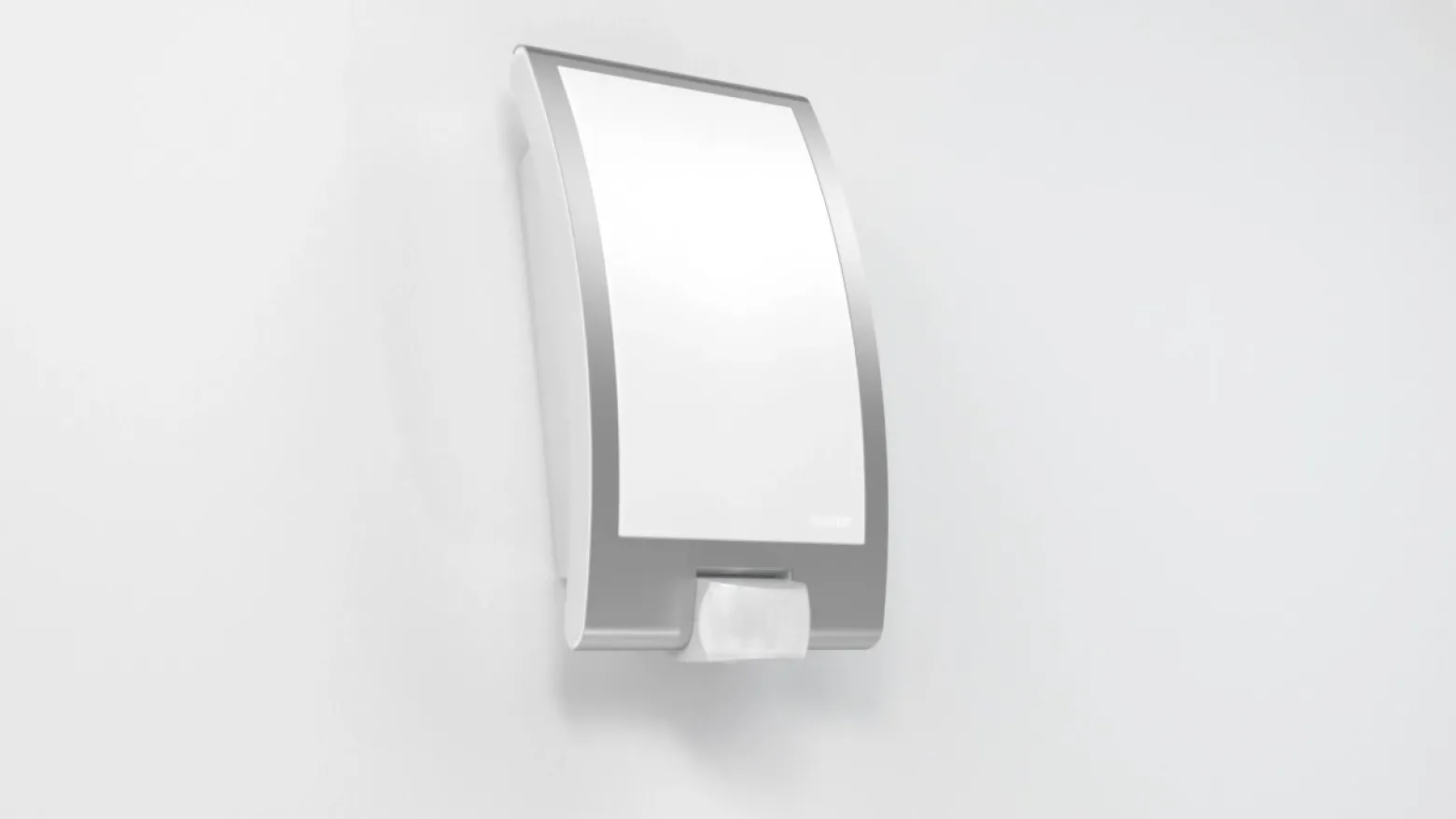STEINEL L 22 S Aplique para exterior, sensor, acero inoxidable