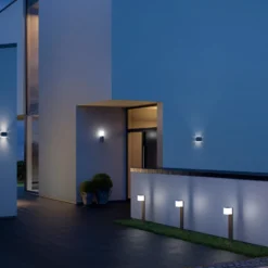 STEINEL L 835 SC Aplique para exterior plata