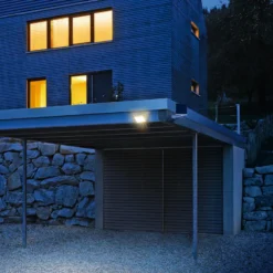 STEINEL XSolar L-S aplique LED solar para exterior, blanca