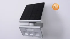 STEINEL XSolar L-S aplique LED solar para exterior, blanca