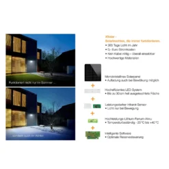 STEINEL XSolar Stand lámpara LED solar plata