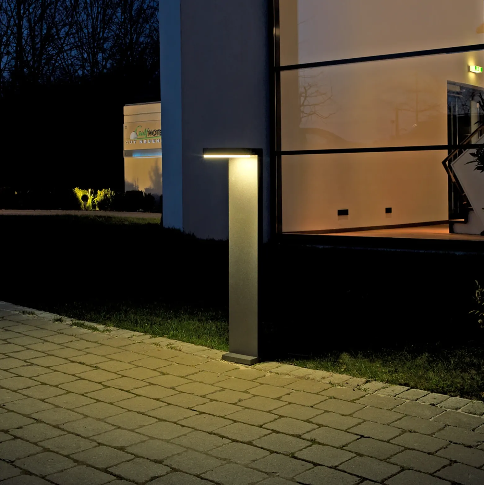 Tamar bolardo luminoso LED en antracita