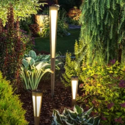 Tecka Linterna solar LED con sensor, 52 cm, Duratek