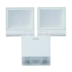 Theben Aplique LED para exterior theLeda S17-100, blanco, sensor