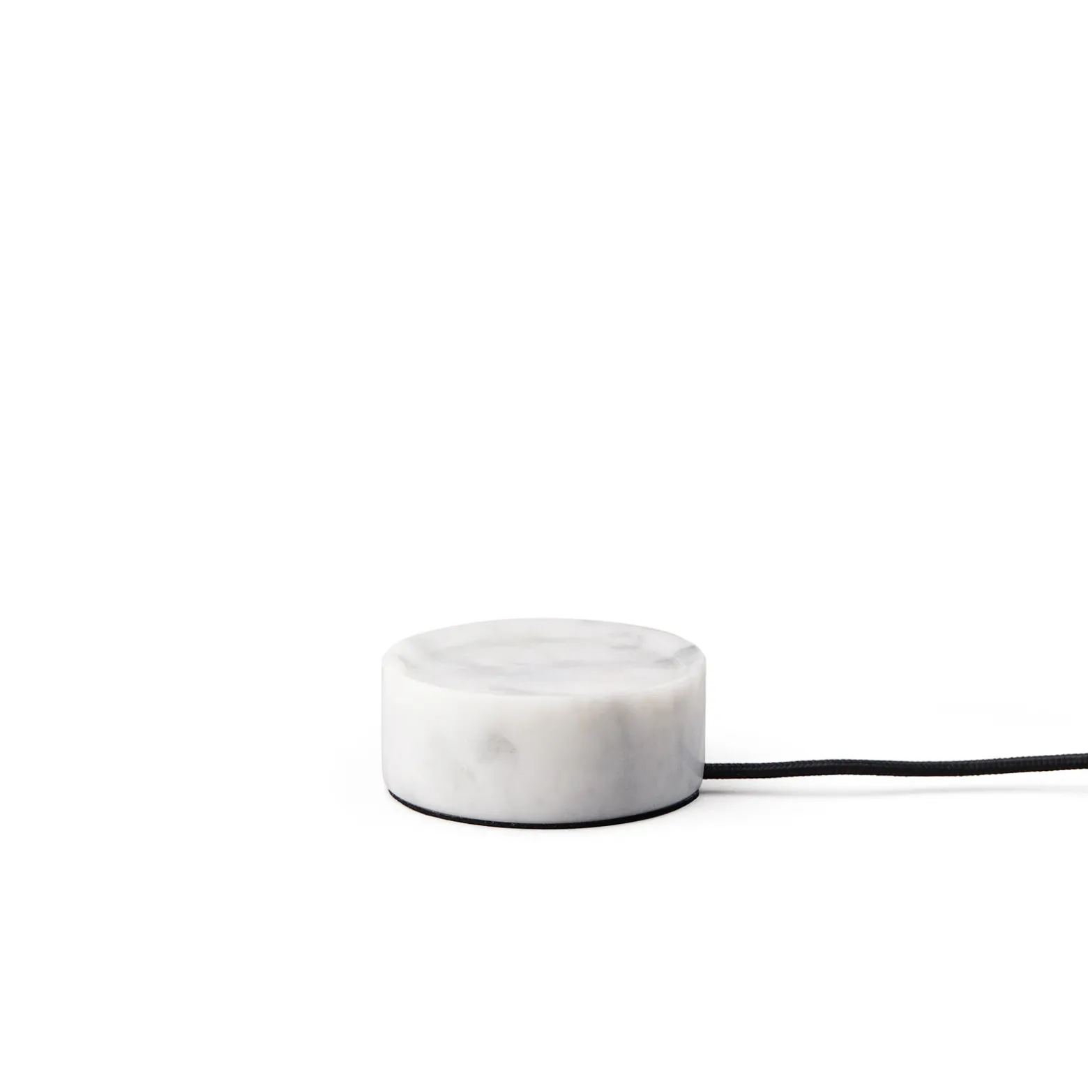 Trip LED lámpara de mesa recargable, blanco / blanco, mármol, vidrio, IP44