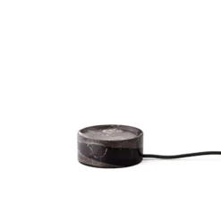 Trip LED lámpara de mesa recargable, gris / gris, mármol, vidrio, IP44