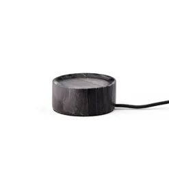Trip LED lámpara de mesa recargable, gris / blanco, mármol, vidrio, IP44