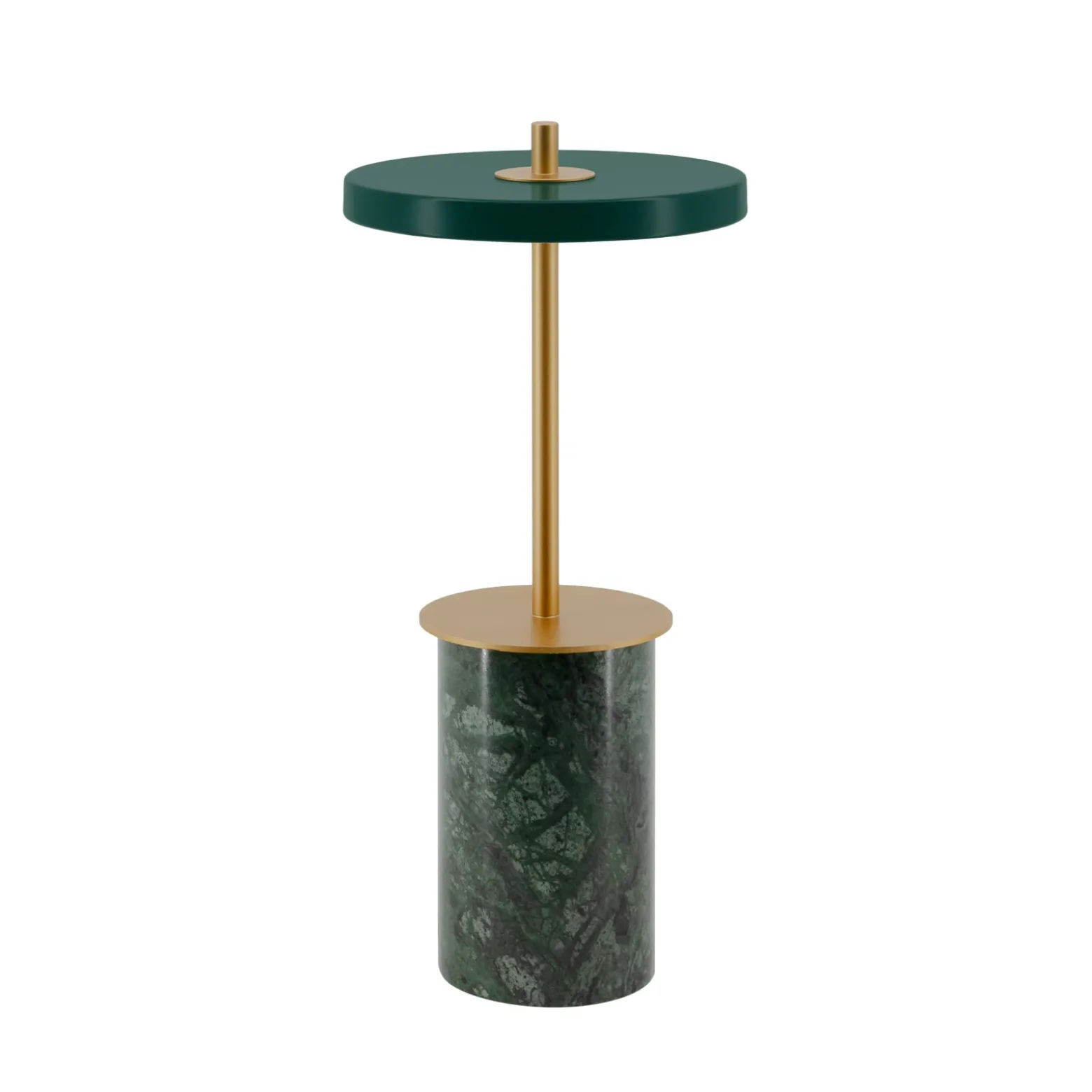 UMAGE lámpara de mesa LED recargable Asteria Move Mini, verde 26 cm IP44