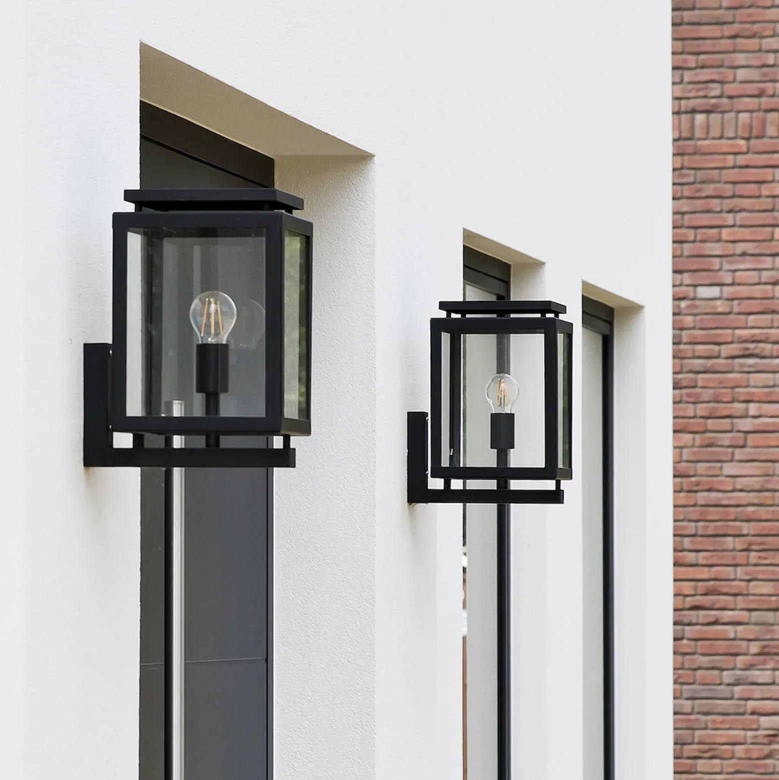 Vecht aplique de exterior con detector de movimiento
