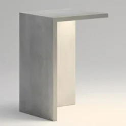 Vibia Empty 4130 lámpara exterior, hormigón, 70 cm