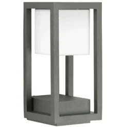 Wali Aplique de pared LED como Quad abierto, antracita
