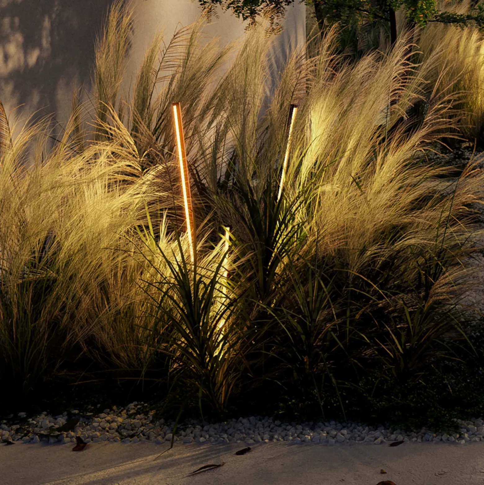 WEVER & DUCÉ Lámpara LED con pica Reed 1.0 antracita 927 IP65