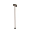 WEVER & DUCRÉ Bolardo luminoso LED para caminos Kiosk 1.2 bronce Altura 65 cm
