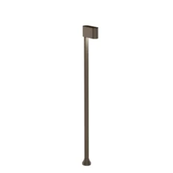 WEVER & DUCRÉ Bolardo luminoso LED para caminos Kiosk 1.1 bronce Altura 65 cm