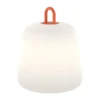 WEVER & DUCRÉ Costa 2.0 Lámpara decorativa LED ópalo/naranja