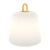 WEVER & DUCRÉ Costa 2.0 Lámpara decorativa LED ópalo/amarillo