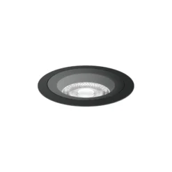 WEVER & DUCRÉ Foco de suelo LED empotrable Blink trim 2.0, negro